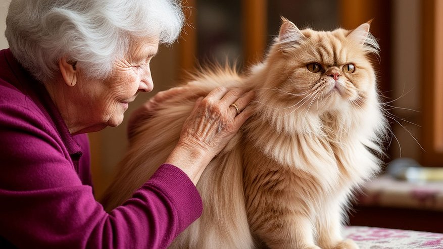 Главная картинка новости: Людям за 60 лучше держаться подальше от кошек: ученые объяснили причины