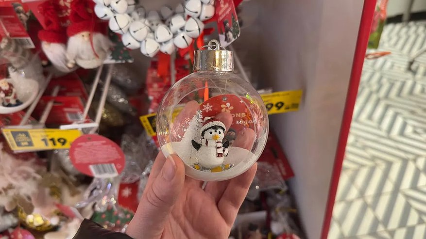 Главная картинка новости: Сходила в "Пятерочку" оценить новогодние игрушки и не поверила своим глазам: сравниваю по качеству с Фикс Прайсом: фото и цены