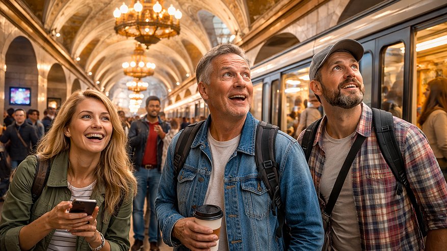 Главная картинка новости: "Зашел в вагон - и занервничал": шокирующие откровения американцев и европейцев о путешествии по России