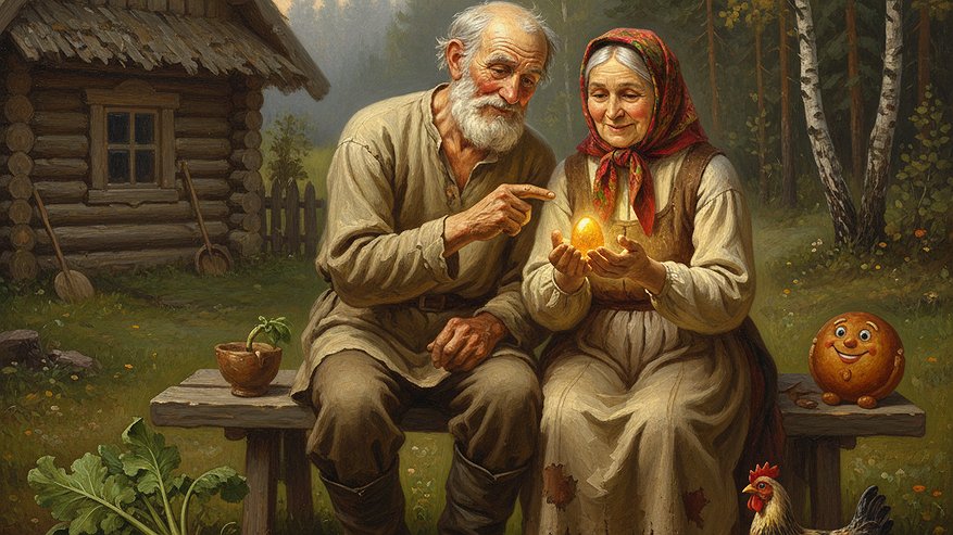 Главная картинка новости: Теперь понятно, почему в русских народных сказках есть бабки и дедки, но нет мам и пап: ученые все разъснили