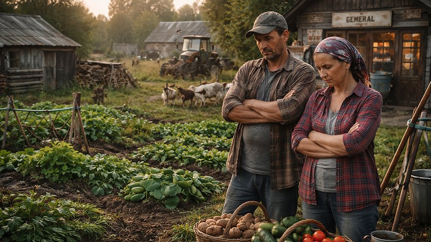 Главная картинка новости: Переехали жить в деревню и лишь спустя год поняли, почему сельское хозяйство там больше не кормит — ответ всё это время был прямо перед глазами