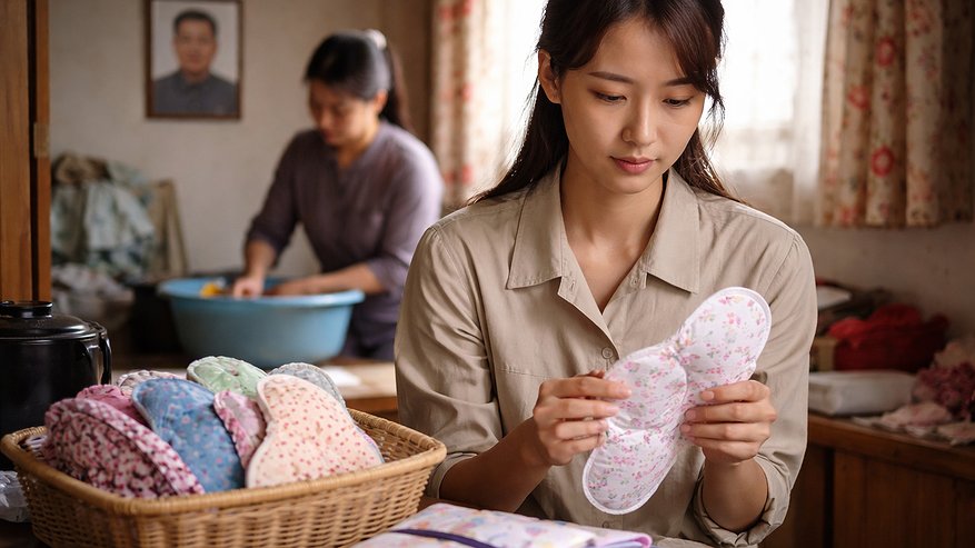 Главная картинка новости: Почему в Северной Корее запрещены прокладки и чем женщины пользуются в критические дни