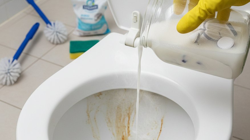 Главная картинка новости: Унитаз очищаю от мочевого камня за раз — нужны всего пара таблеток: лайфхак от опытных хозяек