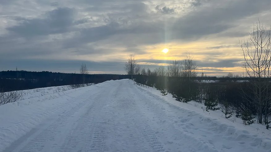 Главная картинка новости: Из-за сильной метели на трассе М-5 ограничили движение
