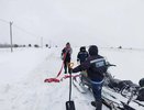 Под Казанью спасатели пришли на помощь двум мужчинам на снегоходе​
