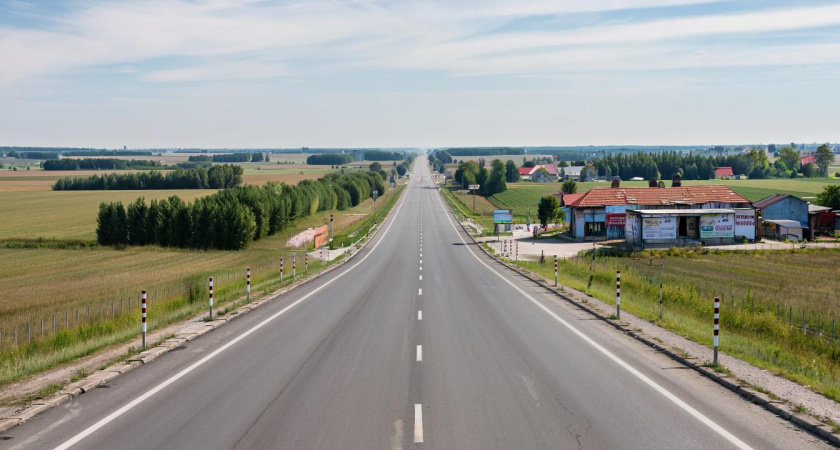 Жители села Мальцево под Челнами не хотят убирать разворот на трассе
