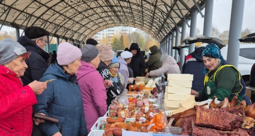 На ярмарки в Набережные Челны привезли больше 600 тонн сельхозпродукции