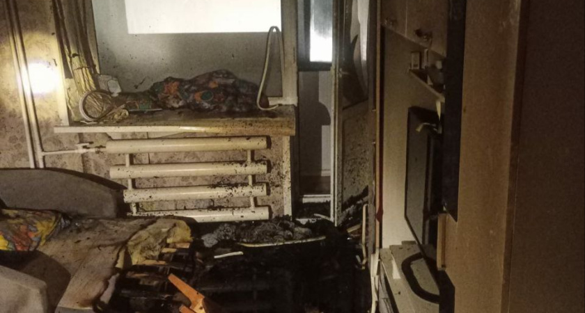 В Татарстане погибла женщина, которую спасли из горящего здания