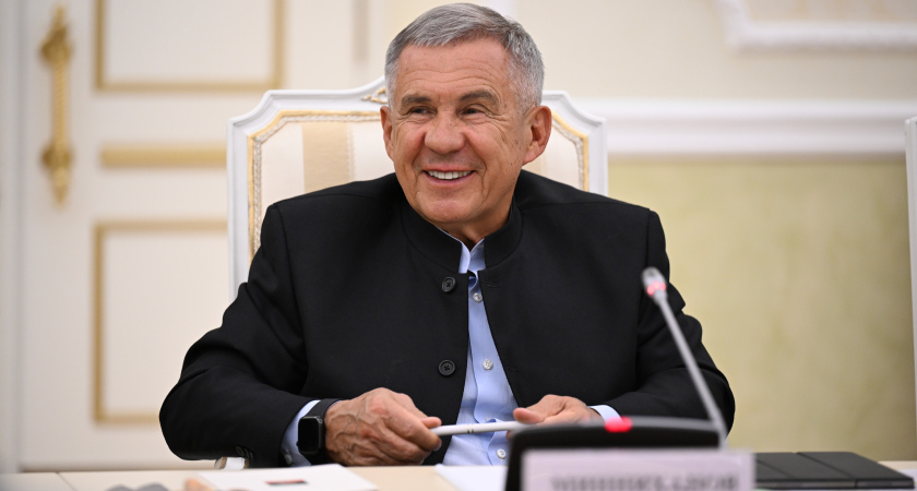 Рустам Минниханов вошёл в тройку лидеров глав российских регионов