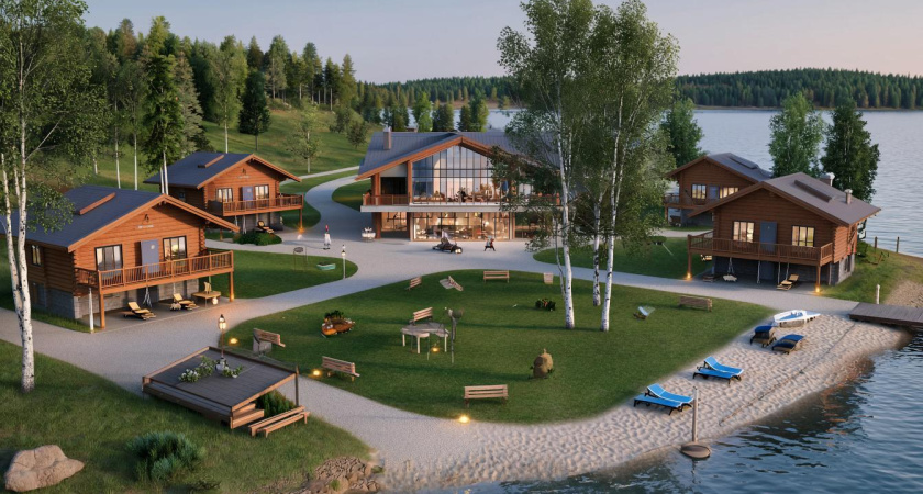 Три базы отдыха в пригороде Челнов выставили на продажу за 110 млн рублей