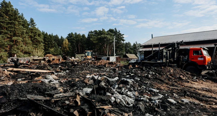 Под Челнами возводят новое здание развлекательного центра «Чудодеи», сгоревшего после крупного пожара