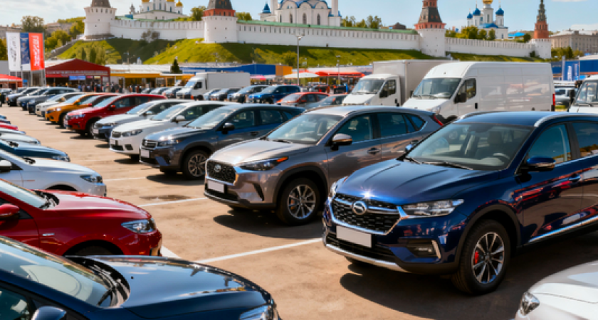Татарстан вошел в топ-5 регионов России по продаже новых легковых автомобилей
