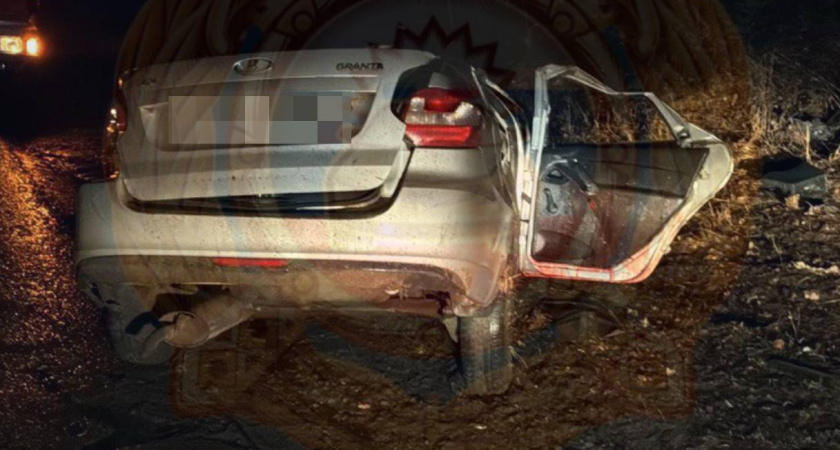 В Татарстане автомобиль врезался в дерево, погиб пассажир