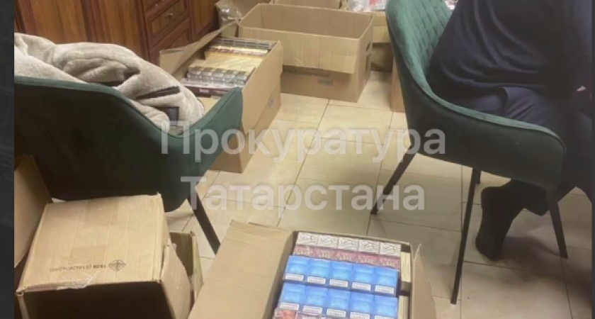 Дома у челнинки нашли 53 тысячи пачек «паленых» сигарет