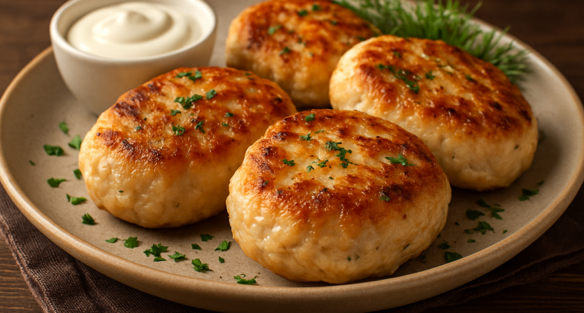 Такие подают президенту:  готовим сливочные котлеты из кремлевской столовой за полчаса