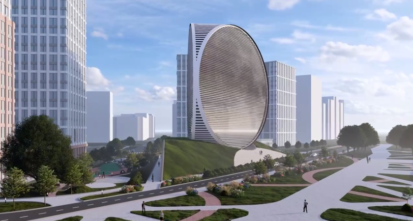 Архитекторы Казани представили проект офиса-Луны