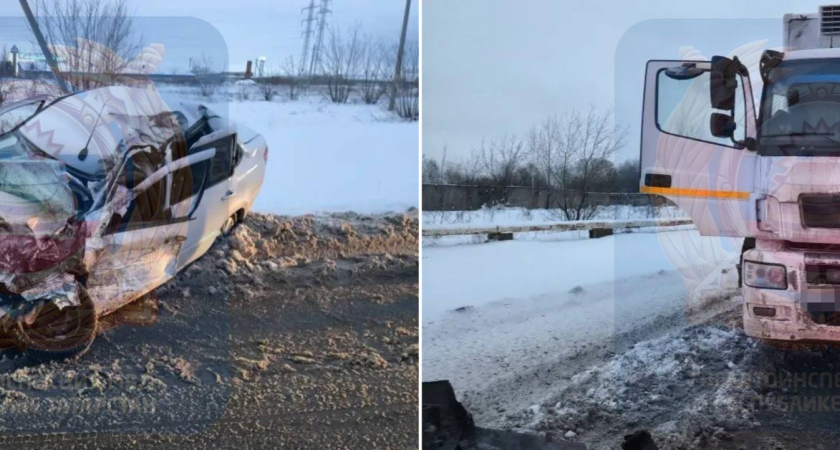 В Набережных Челнах из-за лобового столкновения машин погиб человек