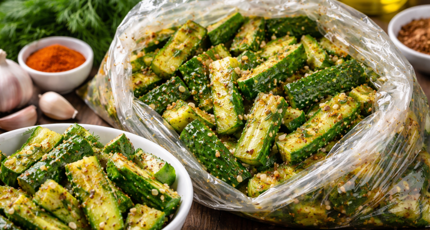 Салаты больше не готовим — берем огурцы и кладем в пакет: эту простую в приготовлении закуску сметают со стола за секунду