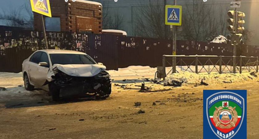 В ДТП в Казани 26 декабря пострадал человек