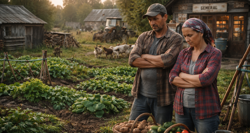 Переехали жить в деревню и лишь спустя год поняли, почему сельское хозяйство там больше не кормит — ответ всё это время был прямо перед глазами
