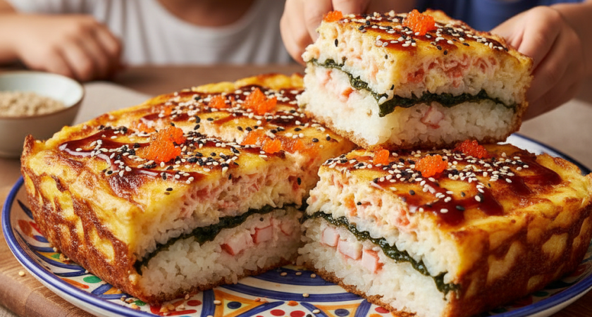 Роллы не заказываю уже год: готовлю эту нереальную запеканку - дети и муж просто в восторге