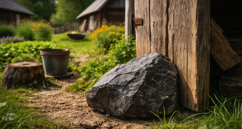 На Западе этот камень продают за сотни долларов — а мы им двери в деревнях подпираем: никто и не догадывается