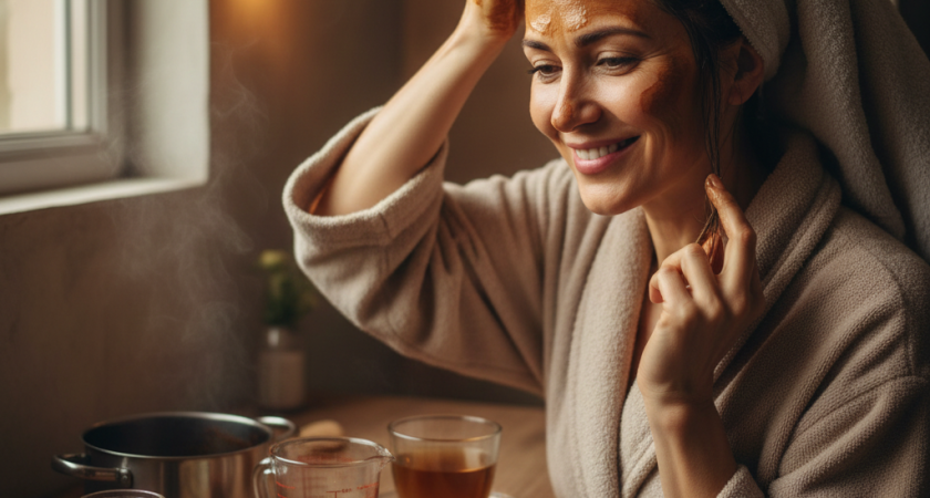 2 ложки — и на седину: о "серебре" на волосах забыли — вернули им естественный цвет