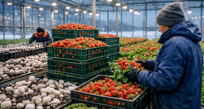 Не клубника и не грибы, а гораздо проще и дешевле: на чём фермеры зарабатывают миллионы зимой, а работникам платят по 55 тысяч