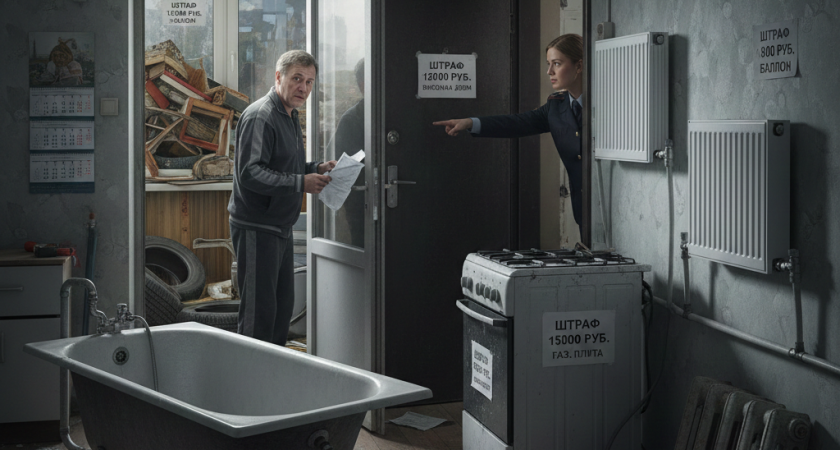 За балкон, плиту и даже ванную: за что собственники квартир могут получить штраф - новые правила с 1 января