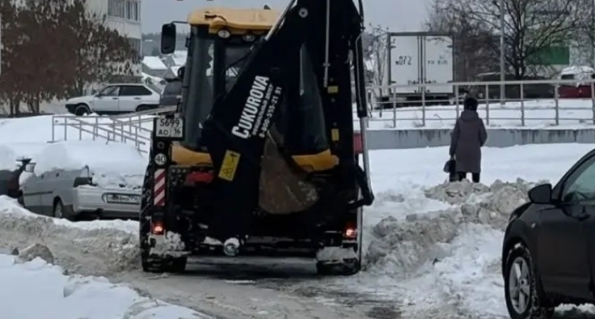 В администрации Набережных Челнов назвали проезды, которые очистят от снега 18 января