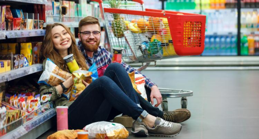В супермаркетах можно будет брать продукты в кредит
