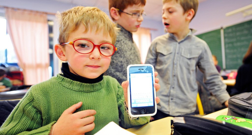 Во время уроков никаких телефонов