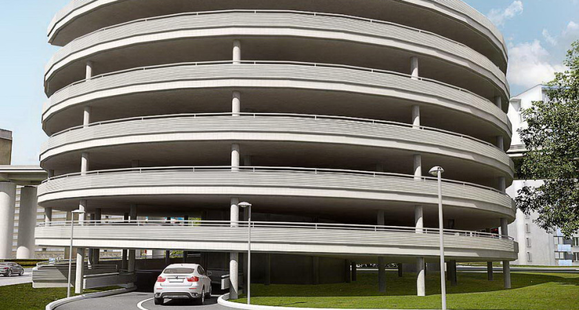 Челнинские многоуровневые парковки