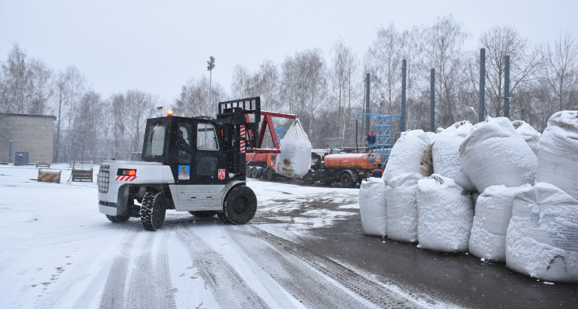 Дорожные службы Набережных Челнов показали готовность техники к зиме