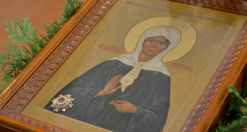 В Челны привезли икону Святой Блаженной Матроны Московской