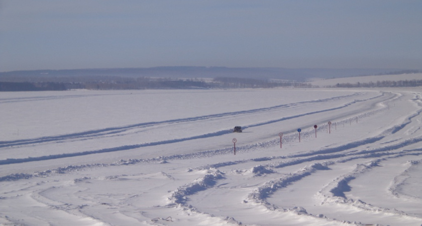 В Татарстане приостановили работу трех ледовых переправ