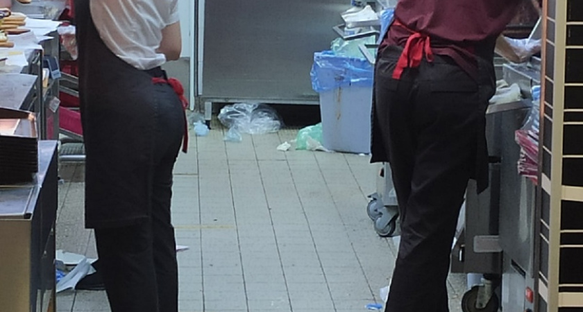 «Свинарник развели»: антисанитария в фастфуд-заведении города