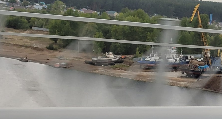 Там же был пляж: челнинцы обеспокоены строительством корабельного дока на Каме