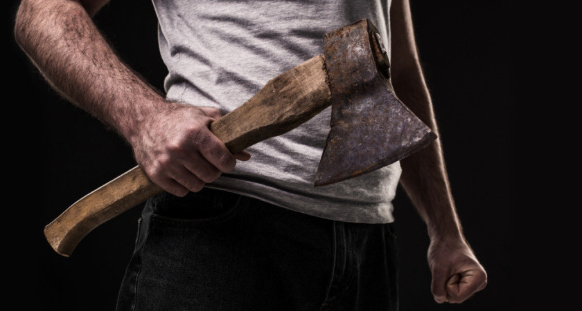 Татарстанец зарубил топором двух мужчин и поджег дом