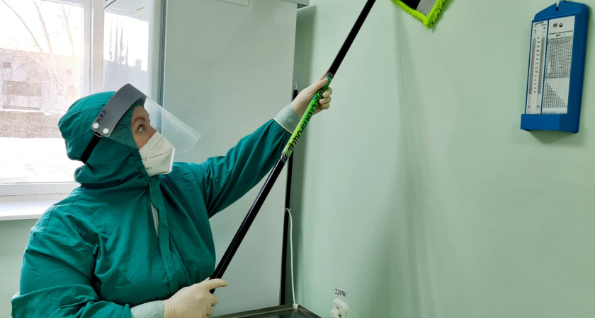 Тотальная дезинфекция: с 1/09 снят статус ковид-госпиталя