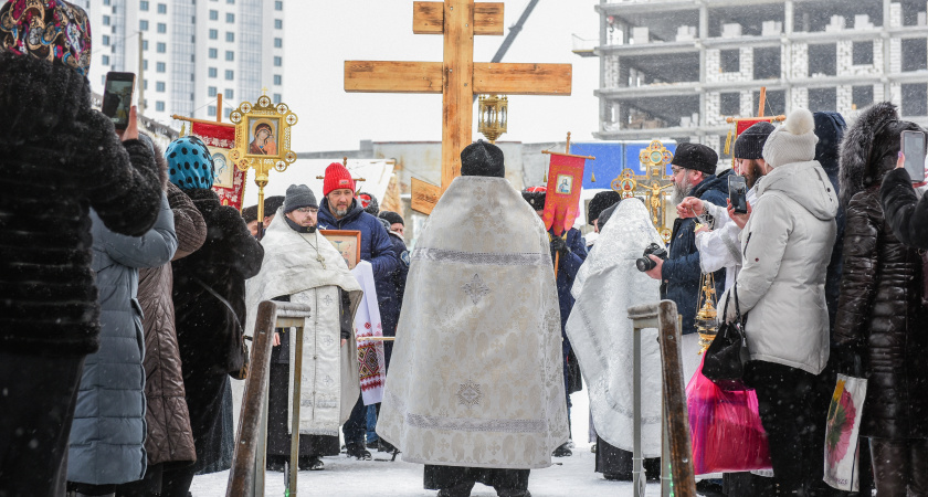 Холода не страшны: как в Челнах отметили Крещение Господня