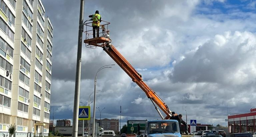 В Набережных Челнах заменено более 5 тысяч светильников