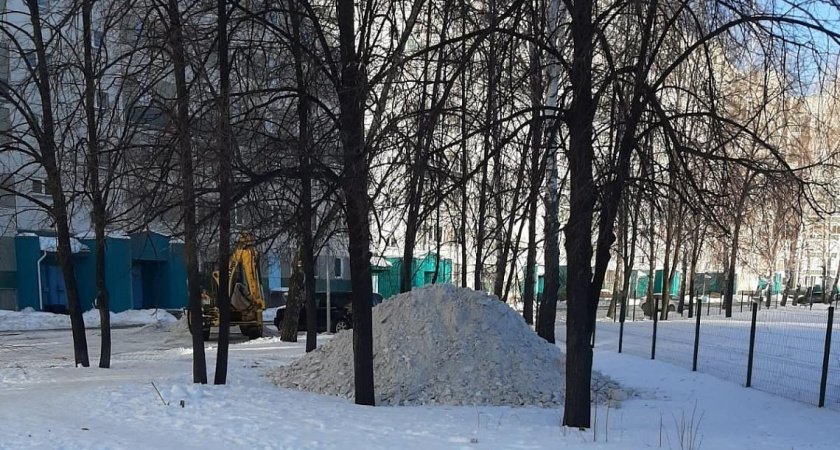 «Почему снег не вывозят со дворов?»