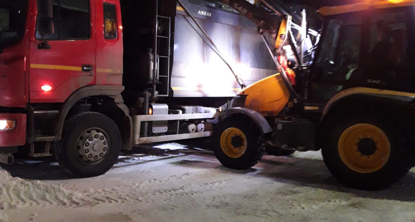 В Челнах вывезли 384 тысяч кубометров снега