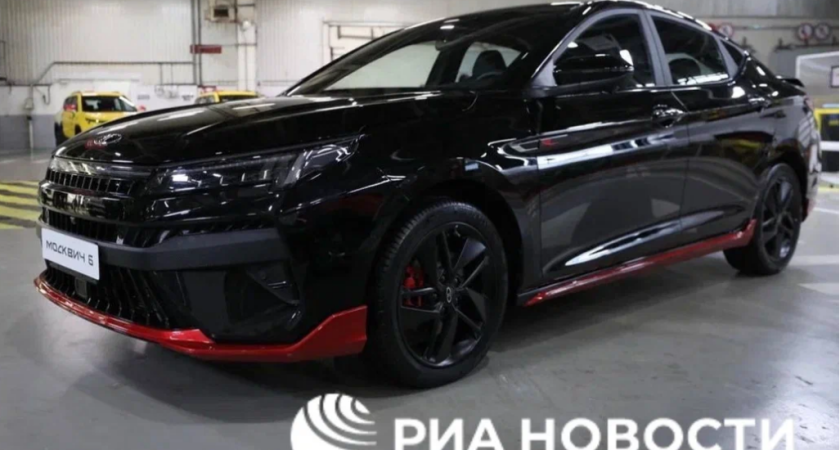 Обнародованы фотографии нового «Москвича 6» 