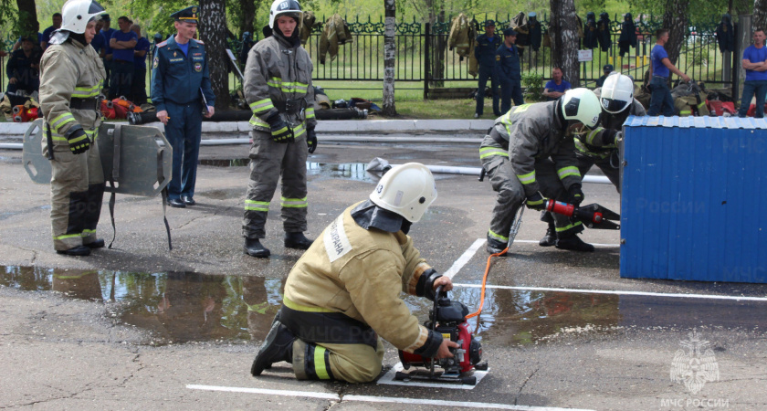 Челнинские пожарные стали лучшими в республике