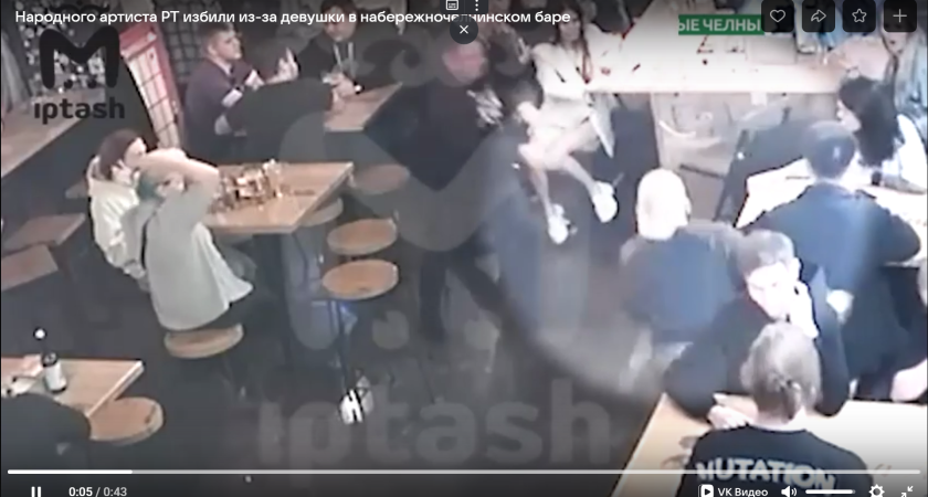 В челнинском баре избили народного артиста РТ
