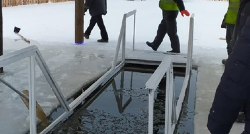 Крестный ход, освящение воды