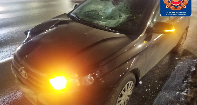 В Челнах на "зебре" сбили подростка