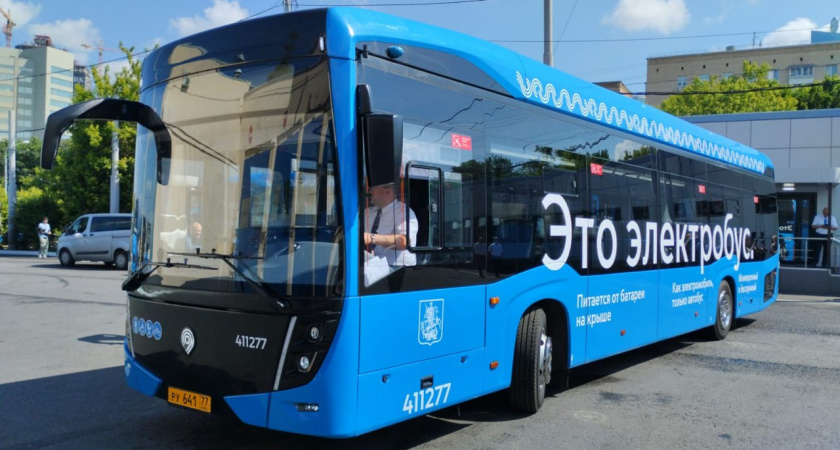 В Москве прошла презентация обновленного электробуса «КАМАЗ»